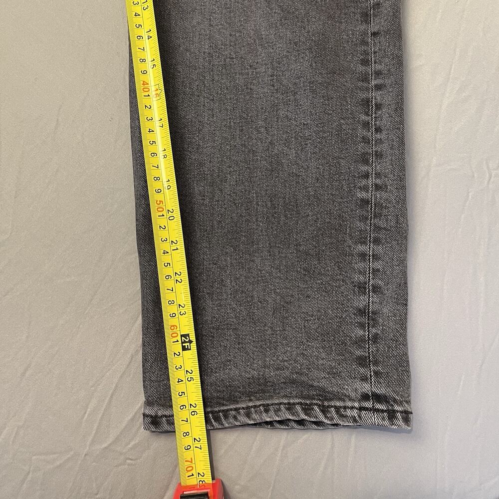 Everlane The Curvy Way-High Jean Sz 29 Reg (Actu. 28x26.5) Gray 100% Org Cotton - Picture 10 of 10